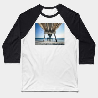 Okaloosa Fishing Pier Baseball T-Shirt